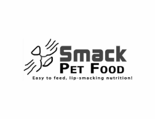 easy to feed, lip-smacking nutrition! smack pet food
