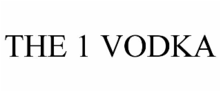 the 1 vodka
