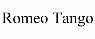 romeo tango