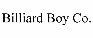 billiard boy co.
