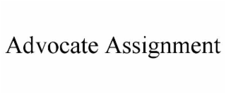 advocate assignment