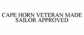 cape horn veteran made sailor approved