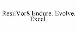 resilvor8 endure. evolve. excel.