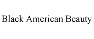 black american beauty