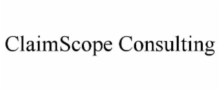 claimscope consulting