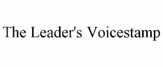 the leader's voicestamp