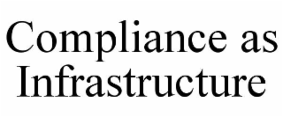 compliance as infrastructure