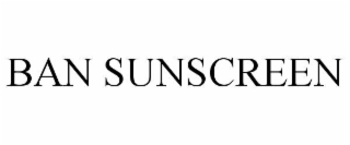 ban sunscreen