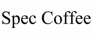 spec coffee