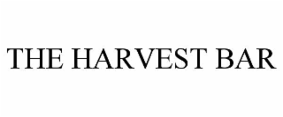 the harvest bar