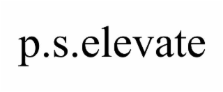 p.s.elevate