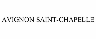 avignon saint-chapelle