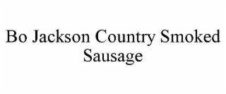 bo jackson country smoked sausage