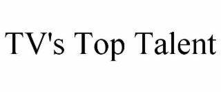 tv's top talent