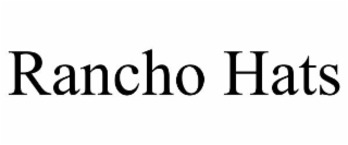 rancho hats