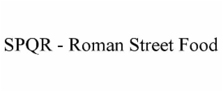 spqr - roman street food