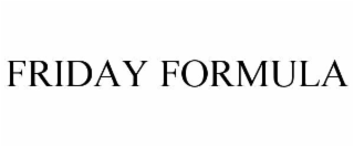friday formula