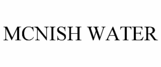 mcnish water