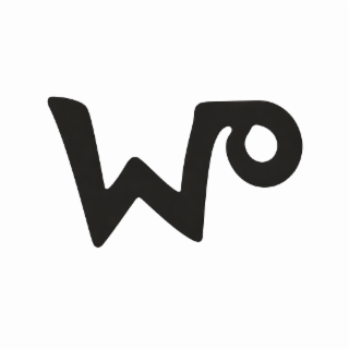 a capital w and a connecting superscript o