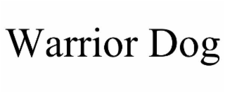 warrior dog