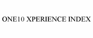 one10 xperience index