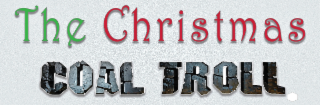 the christmas coal troll