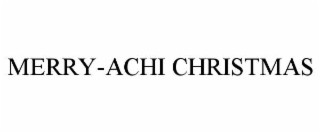 merry-achi christmas