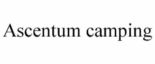 ascentum camping