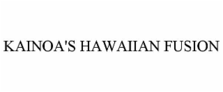 kainoa's hawaiian fusion