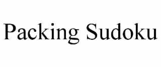 packing sudoku