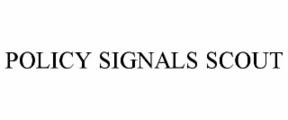 policy signals scout