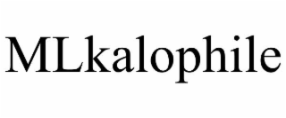 mlkalophile