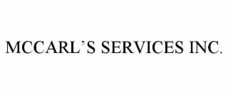 mccarl’s services inc.