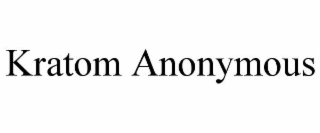 kratom anonymous