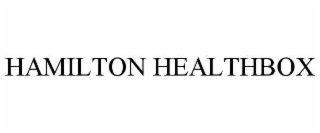 hamilton healthbox