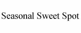 seasonal sweet spot