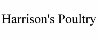 harrison's poultry