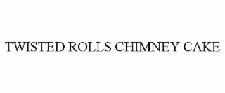 twisted rolls chimney cake