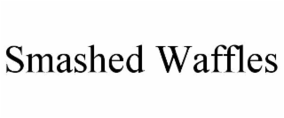 smashed waffles