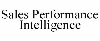 sales performance intelligence