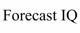 forecast iq