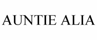 auntie alia