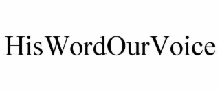 hiswordourvoice