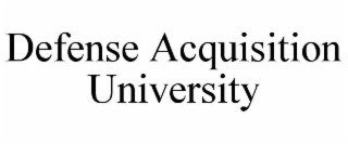 defense acquisition university