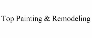 top painting & remodeling