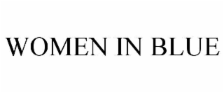 women in blue