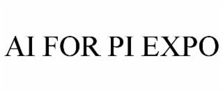 ai for pi expo