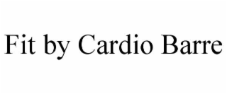 fit by cardio barre