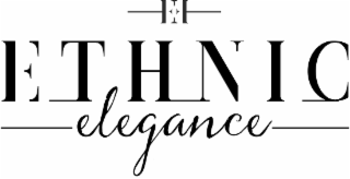 (abbreviated ee; short-form visual of brand name); ethnic elegance