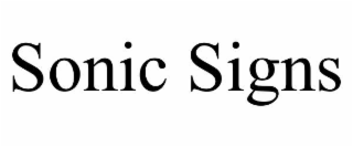 sonic signs